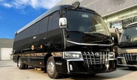 Luxury 9 Seats Black Edition Toyota Coaster Bus
