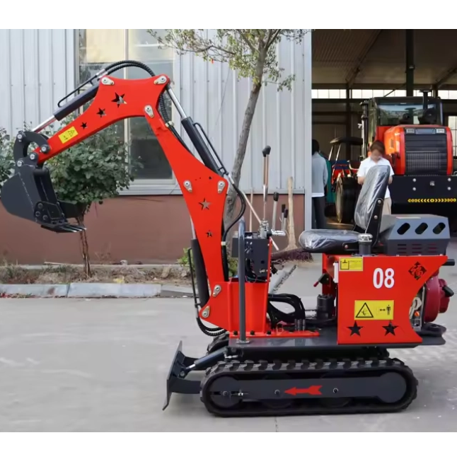 CV-08 Mini Excavator That Is Easy To Operate in Small Space