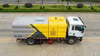 Road Cleaning Dust Vacuum Sweeper 4*2 Tank Truck