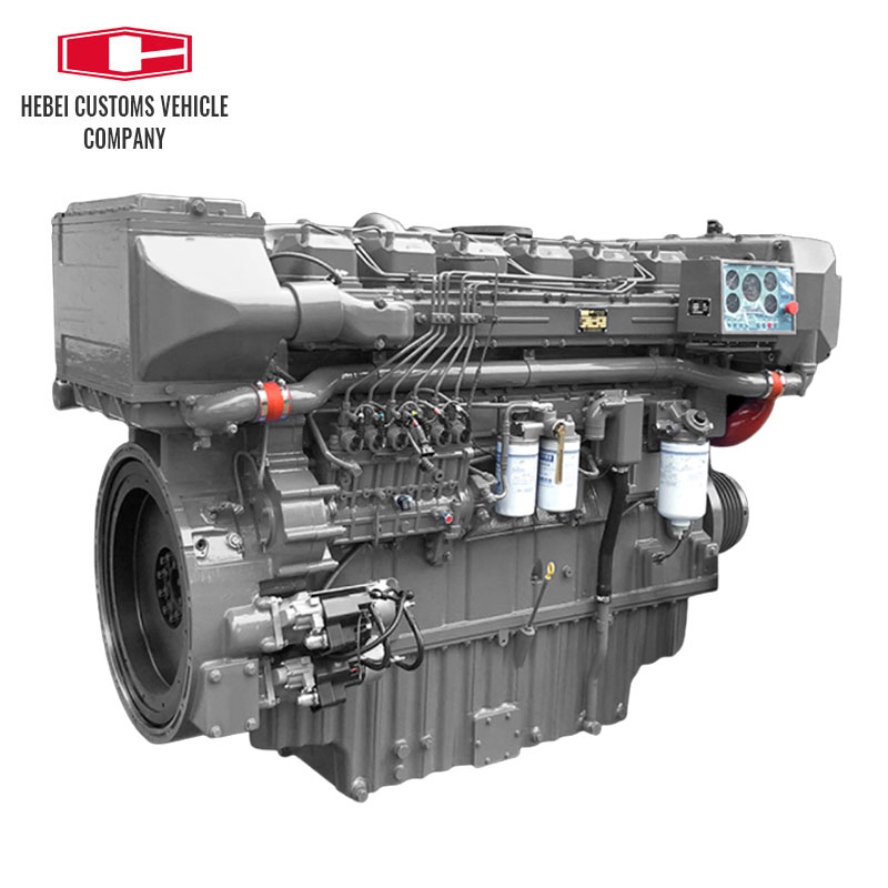 YC6M YC6MK Boat Drive Diesel Engine For Yuchai YC6M280-20 YC6M375-20 YC6MK400-40 turbocharged intercooled Engine