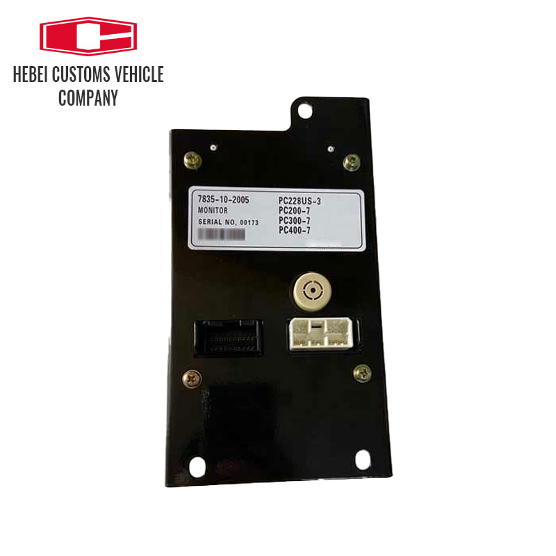 Monitor Display Panel PC Series 7835-10-2005 for Komatsu vehicle parts PC130-7 Monitor assy