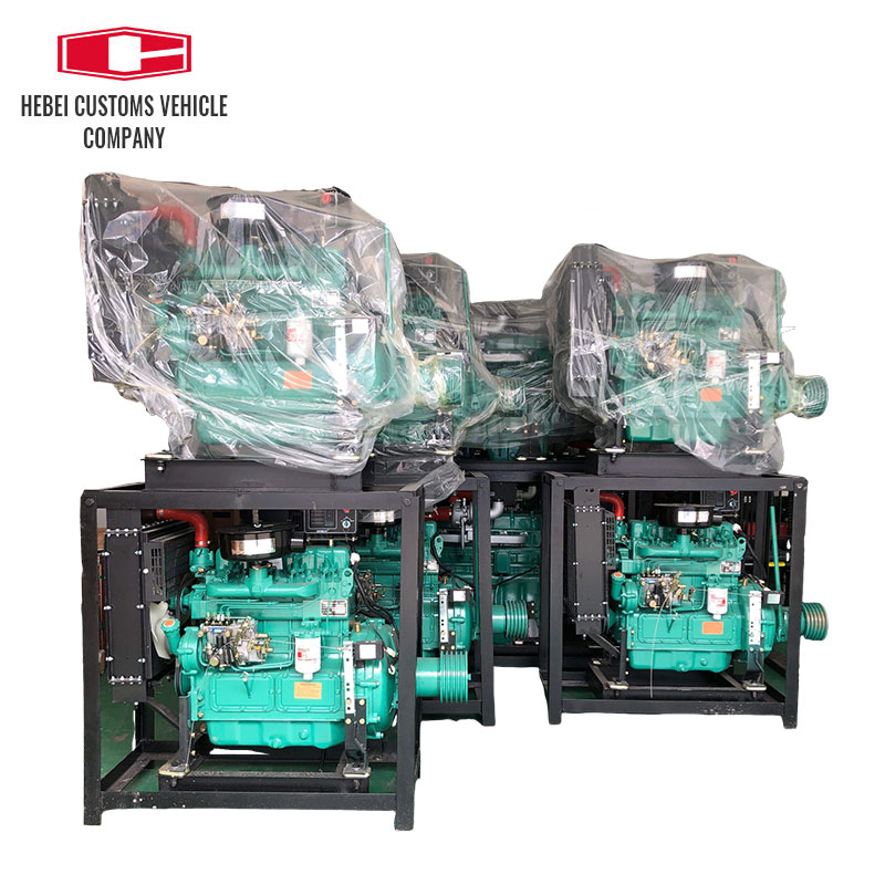  4105 6 Cylinder 4 Stroke 60hp 2000rpm Marine Boat Diesel Engine With Advance Gearbox Electric Start for Boat Water Cooled Marine Diesel Engine Exporter
