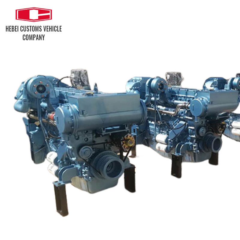 WP10 and WP12 Series 6 Cylinder 4 Stroke Marine Boat Diesel Engine With Advance Gearbox Electric Start for Boat Water Cooled Marine Diesel Engine Exporter