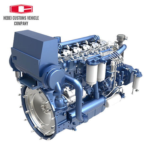 Weichai WP6C156-21 Marine Boat Diesel Engine With Advance Gearbox for Boat Turbocharged Aftercooling water Pump