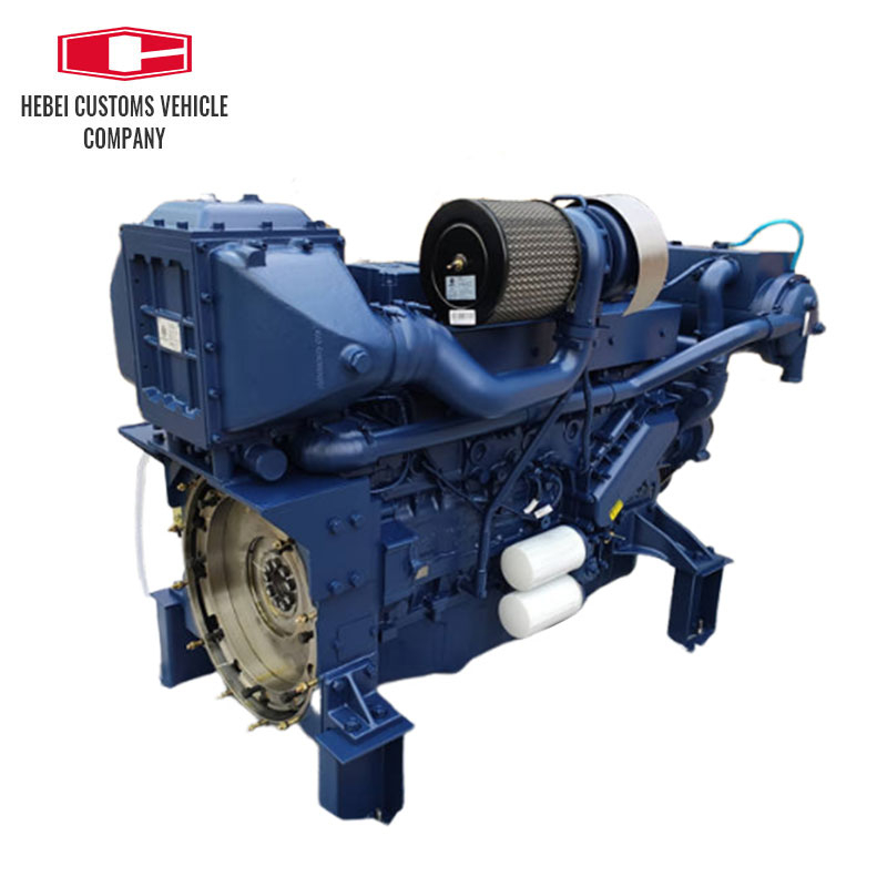  Marine Boat Diesel Engine WP12C400-18 6 Cylinders Water Cooled Engineering Water Cooled Diesel Engine for Fishing Boat