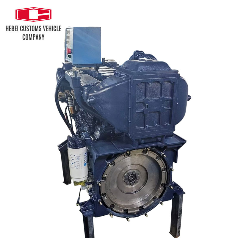  WD12C350-18 Marine Diesel Engine 6 Cylinders Water Cooled Engineering Machinery Marine Diesel Engine For Industrial Water Pump Boats