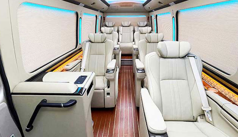 10 Seats Customized Business Toyota Coaster Bus