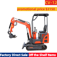 CV-12 1 ton Mini Excavator for Small Site Operation