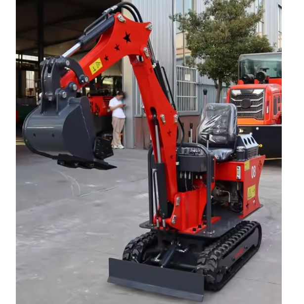 CV-08 Mini Excavator That Is Easy To Operate in Small Space