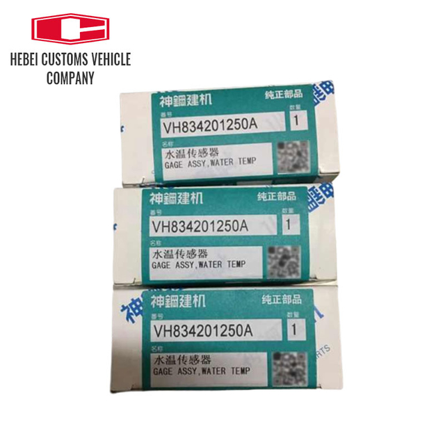 Water Temperature Sensor J05E Diesel Engine VH834201250A Automotive Connector for SK200-8 SK210-8 SK330-8 Excavator Spare Parts
