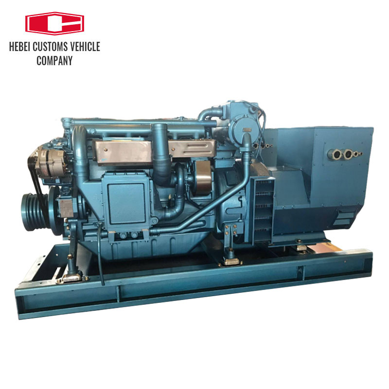 WP6CD132E200 Marine Boat Diesel Engine Turbocharged Aftercooling Water Pump Boat Motor 4 Strojes 6 Cylinders