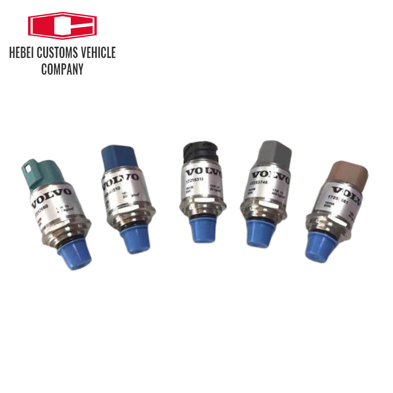 High Pressure Sensor EC300D 17253748 14613051 Diesel Engine For VOLVO Excavator Parts EC210 EC240 EC290 EC360 Service Industrial Pressure Sensors