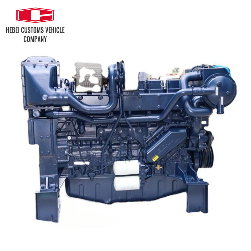 WP13 500HP 1800RPM Marine Inboard Engine 6 Cylinders Water Cooled Engineering Water Cooled Diesel Engine for Fishing Boat