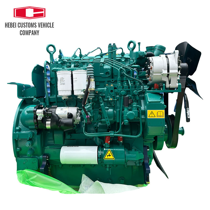 WP4B60E201 WP4B70E201 WP4B90E201 WP4B70E201 WP4B90E200 With Radiator 60KW 70KW 90KW Marine Boat Diesel Engine Water Cooled Water Pump