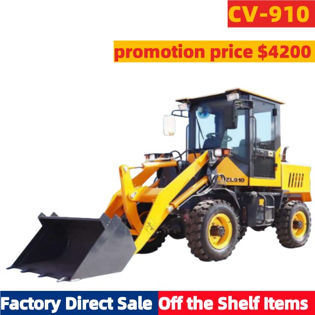 CV-910 Engine Diesel Backhoe Loader 4x4 China Small Micro Backhoe Loader Used Backhoe Loader for Sale