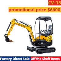 CV-18 1.7 ton New Crawler Excavator Mini Bagging Machine