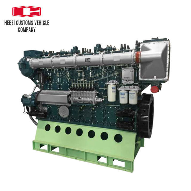 YC8CL Boat Drive Diesel Engine For Yuchai YC8CL1400L-C20 YC8CL1600L-C20 YC8CL1630L-C20 turbocharged intercooled Engine