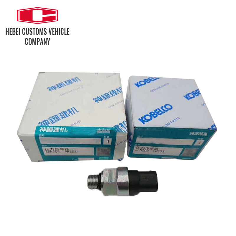 Common Rail Pressure Sensor YN52S00102P1 FOR KOBELCO SK200-8 SK200-9 SK200-10 excavator spare parts Automotive Connector 