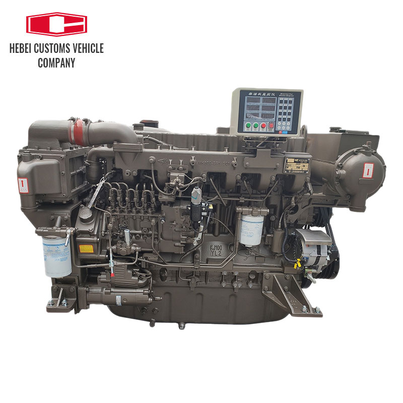 YC6MK 4 Strokes 6 Cylinder Marine Boat Diesel Engine With Advance Gearbox Electric Start for Boat Water Cooled Marine Diesel Engine Exporter