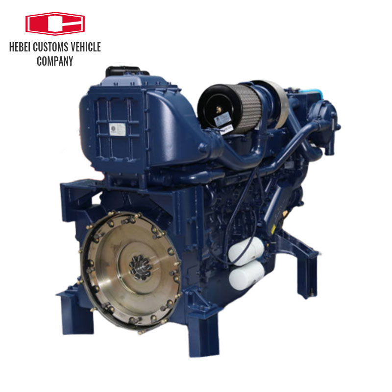 WP13C500-21 500hp 2100rpm Air Cooled Outboard Motor WP13C500-18E121 Marine Diesel Engine 6 Cylinders Weichai WP12