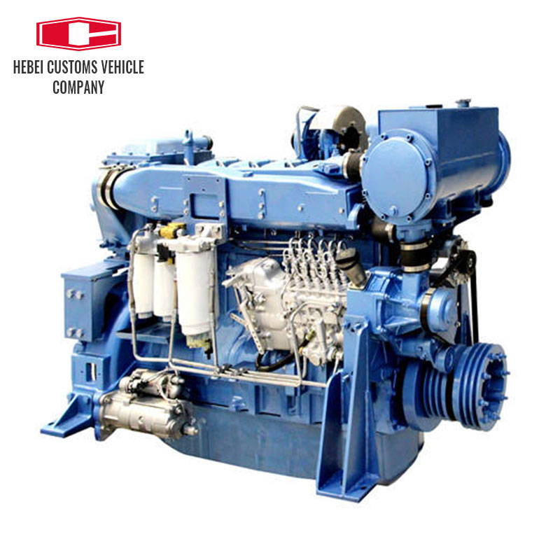 Marine Diesel Engine 6 Cylinders Water Cooled Engineering WD618.C-11 Machinery Marine Diesel Engine For Industrial Water Pump Boats