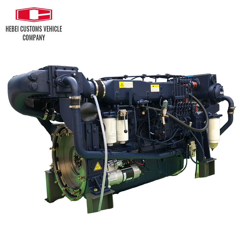 WD10C218-15 Marine Diesel Engine 6 Cylinders Water Cooled Engineering Machinery Marine Diesel Engine For Industrial Water Pump Boats
