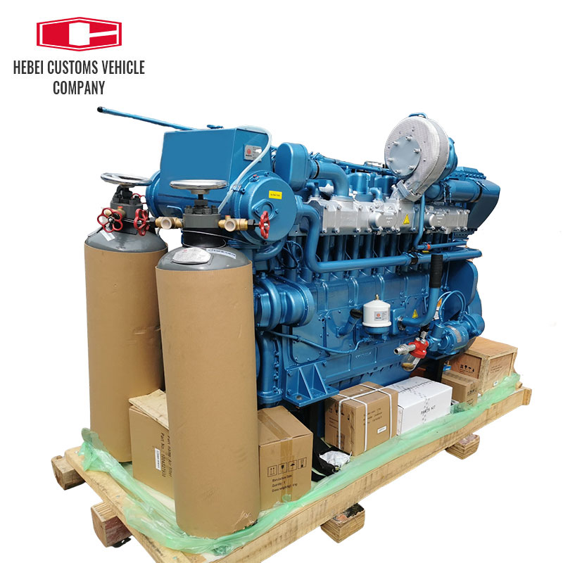 Marine Diesel Engine 6 Cylinders Water Cooled Engineering WHM6160MC718-5 Machinery Marine Diesel Engine 