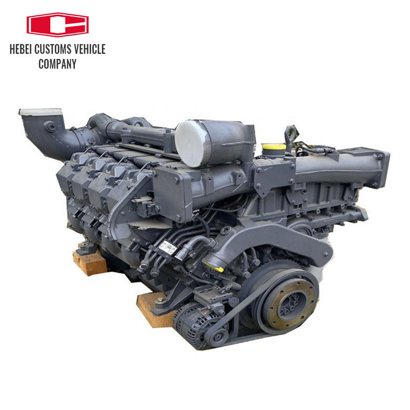 TCD2015 V08 Diesel Engine 500KW 1800-2100rpm Water-Cooled Diesel Engine 8 Cylinders 4 Stroke Engineering Engine For Deutz for Construction Machinery
