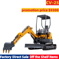 CV-25 High Efficiency Mini Crawler Excavator