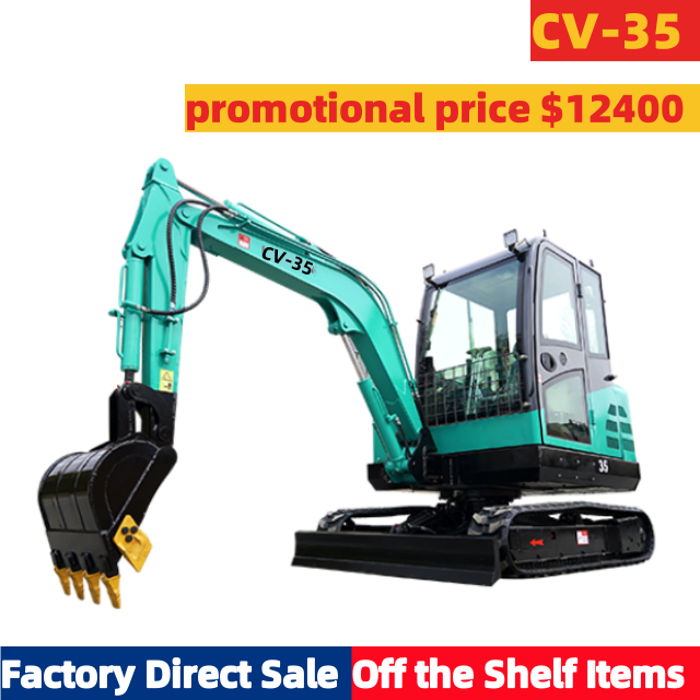 CV-35 3 Ton Manufacturers Direct Sales Hydraulic Crawler Excavator