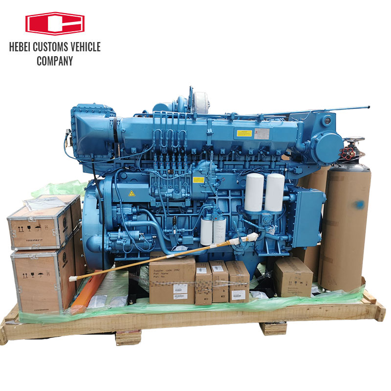 X6170ZC818-5 Marine Boat Diesel Engine With Advance Gearbox Electric Start for Boat Water Cooled Marine Diesel Engine Exporter