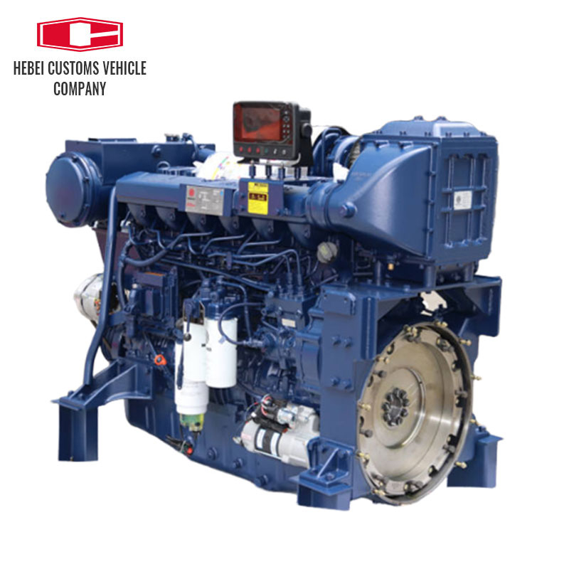WP13 500HP 1800RPM Marine Inboard Engine 6 Cylinders Water Cooled Engineering Water Cooled Diesel Engine for Fishing Boat