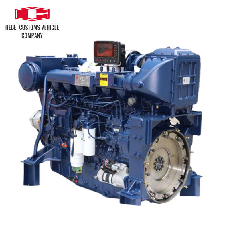 WP13 500HP 1800RPM Marine Inboard Engine 6 Cylinders Water Cooled Engineering Water Cooled Diesel Engine for Fishing Boat