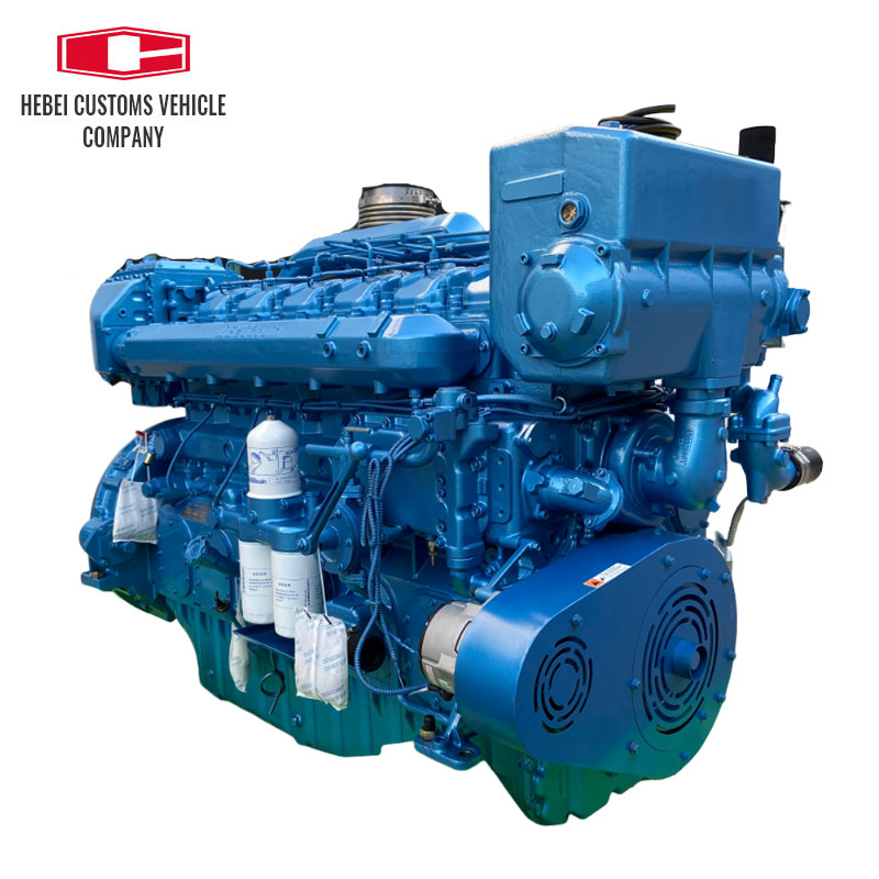  Quality Medium Speed Marine Engine 6M26C500-C18 500HP Weichai Baudouin Water Cooled Diesel Engine for Boats Water-cooled Fit With Marine Ship