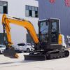 CV-40 3.5 Ton Small Diesel Excavator Is Used inside