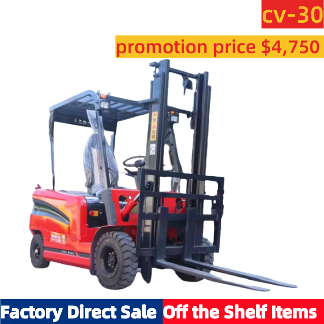 CV-30 3 Ton Price Discount Lift Height 3 Meters Electric Forklift