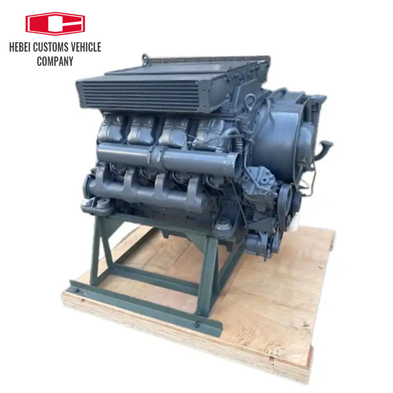 Diesel Engine F8L413FW 136kw ~ 182kw 1500-2300rpm Air Cooled Machinery Diesel Engine 8 Cylinders 4 Stroke Engineering Engine