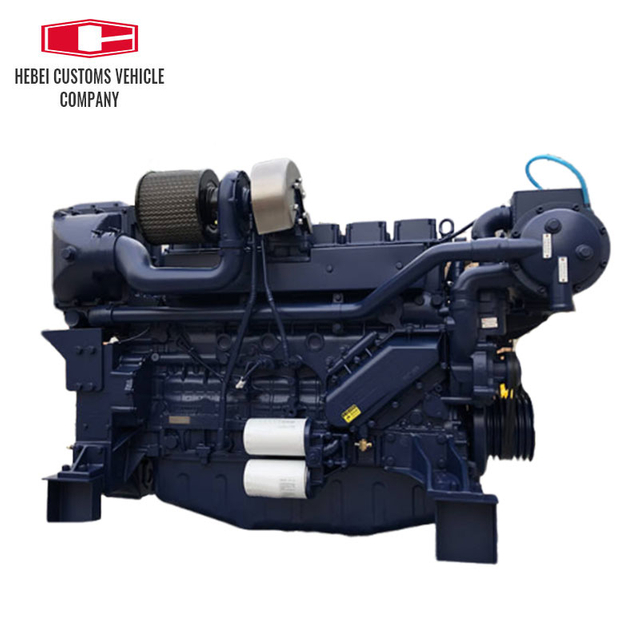  Marine Boat Diesel Engine WP12C400-18 6 Cylinders Water Cooled Engineering Water Cooled Diesel Engine for Fishing Boat