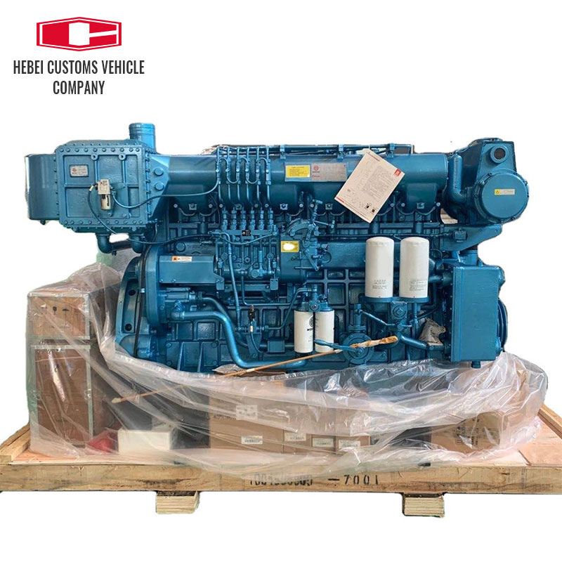 Marine Diesel Engine 6 Cylinders Water Cooled Engineering WHM6160 Machinery Marine Diesel Engine 