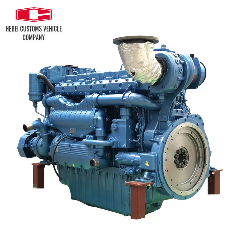  Quality Medium Speed Marine Engine 6M33C830-18E221 830HP For Boats Water-cooled Weichai Baudouin Water Cooled Diesel Engine 