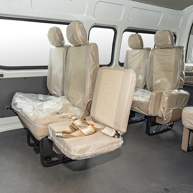 RHD 10 Seats High Security Toyota Hiace Minibus