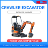 Energy Efficient Versatility Small 1.8T 2T Excavator