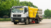 Road Cleaning Dust Vacuum Sweeper 4*2 Tank Truck