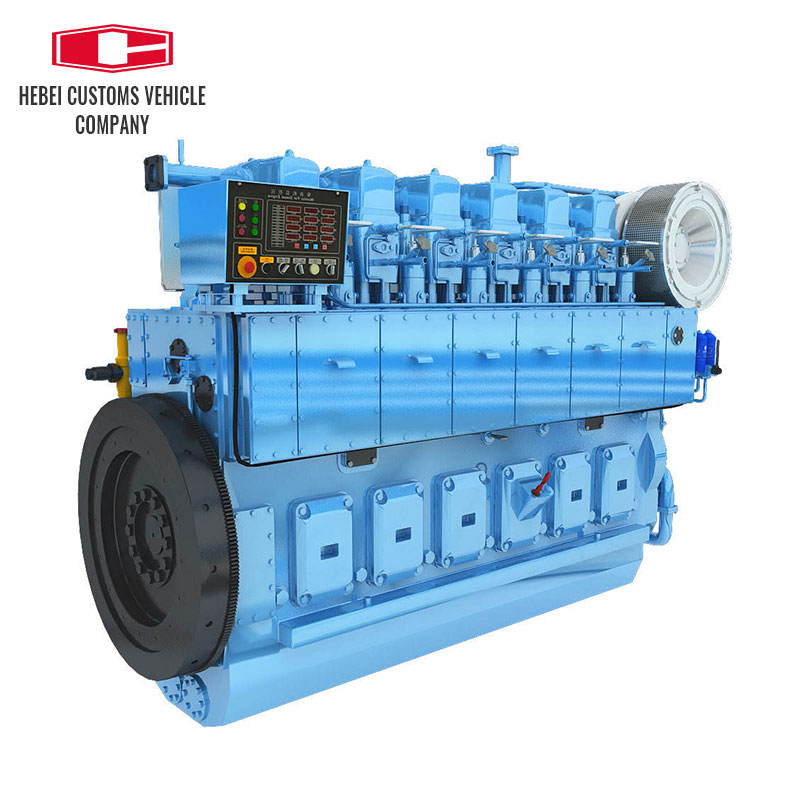 For Weichai CW6250ZLC-1N Water Cooled 1058 Kw /720 rpm Marine diesel Engine For Boats Water Cooling Turbocharged Aftercooling