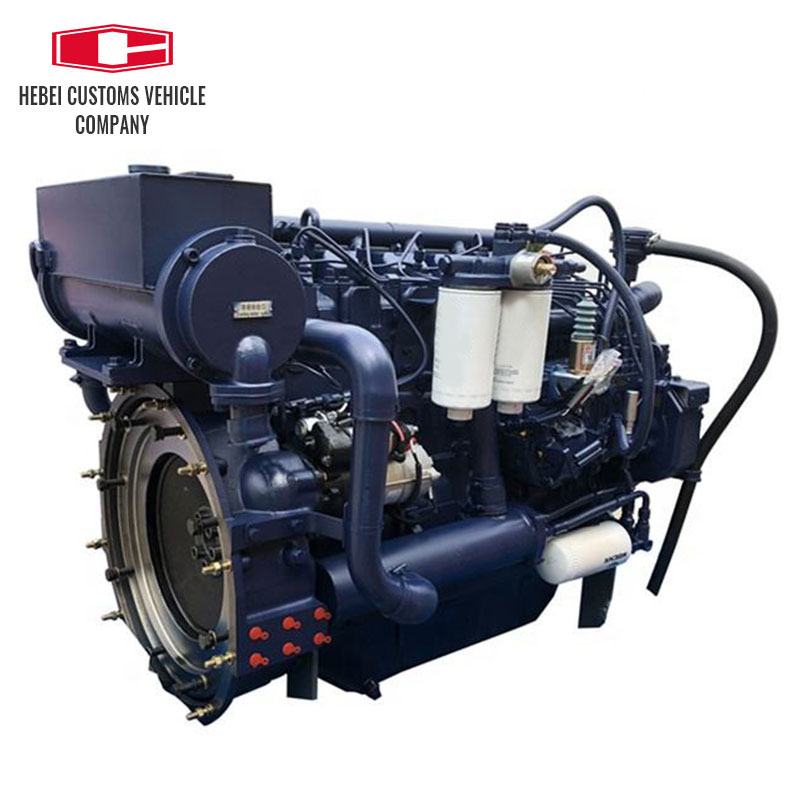 Marine Diesel Engine 6 Cylinders Water Cooled Engineering WD618.C-16 Machinery Marine Diesel Engine 
