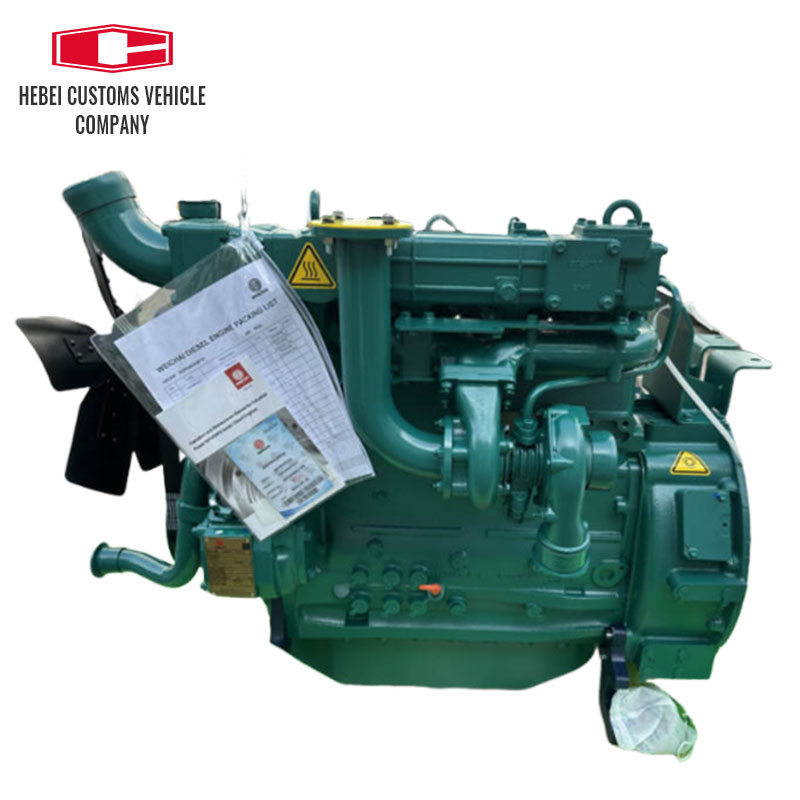 WP4B60E201 WP4B70E201 WP4B90E201 WP4B70E201 WP4B90E200 With Radiator 60KW 70KW 90KW Marine Boat Diesel Engine Water Cooled Water Pump