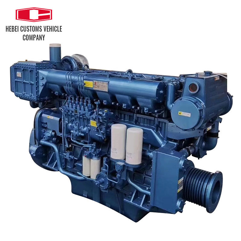 Marine Diesel Engine 6 Cylinders Water Cooled Engineering WHM6160C620-5 Machinery Marine Diesel Engine 