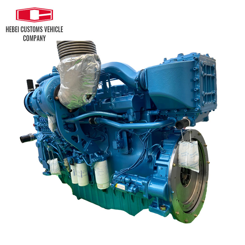  Quality Medium Speed Marine Engine 6M26C500-C18 500HP Weichai Baudouin Water Cooled Diesel Engine for Boats Water-cooled Fit With Marine Ship