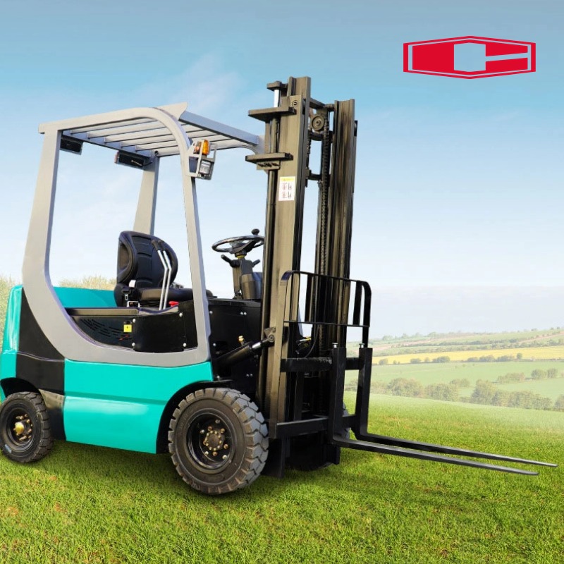 No Tailpipe Emissions High Efficiency 2T Electric Forklift for Warehouse