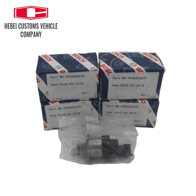 0928400670 Control Valve Common Rail Pressure Control SCU Valve 0928400670 For VOLVO excavator spare parts